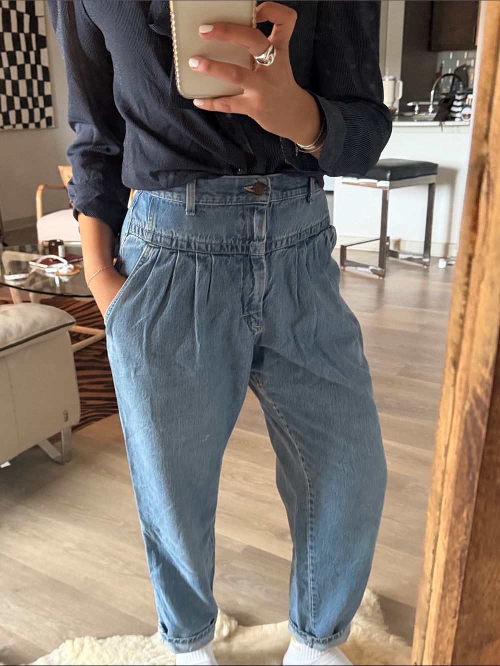 VTG LEE pleat jean✨✨